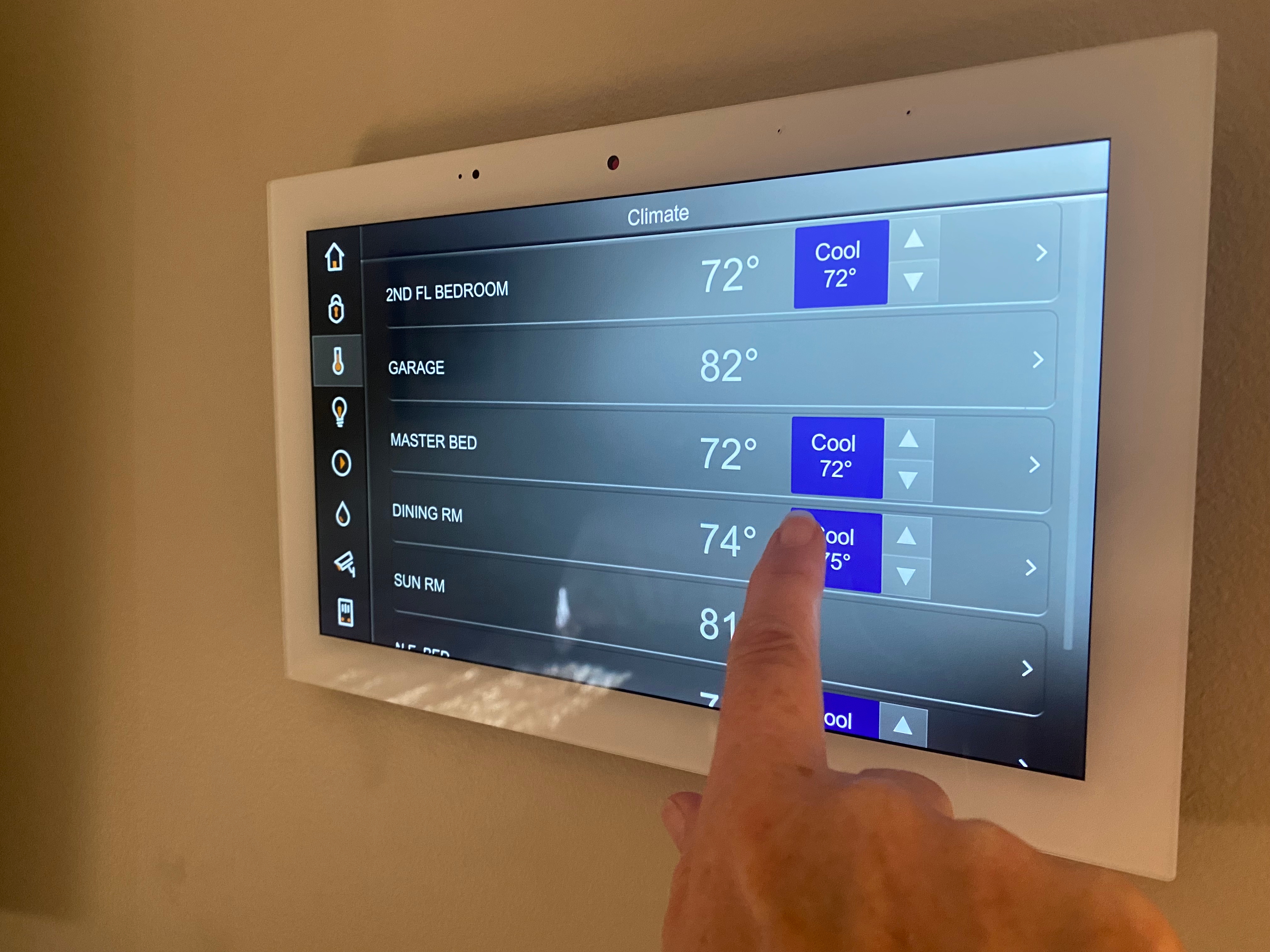 Residential Light & Temperature Control Systems in Mesquite NV | Security Systems Las Vegas